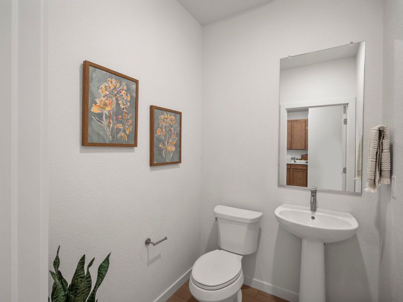 Furnished interior view inside a new home in The Vistas at West Mesa, Colorado Springs (Image 8).