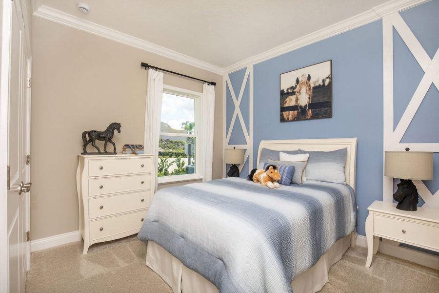 Representative furnished interior of a home built from the Huntington by Maronda Homes in Coastal Communities, Edgewater (Image 22).