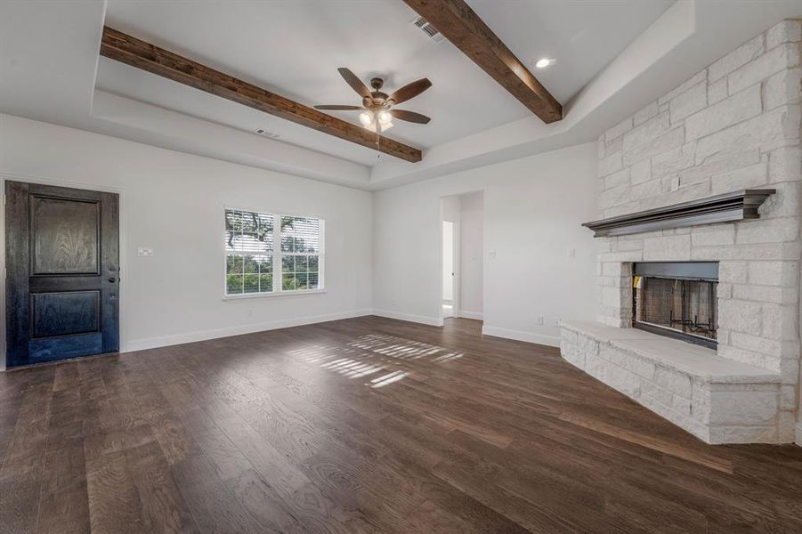 Spacious, unfurnished interior of a new home in , Poolville (Image 11).