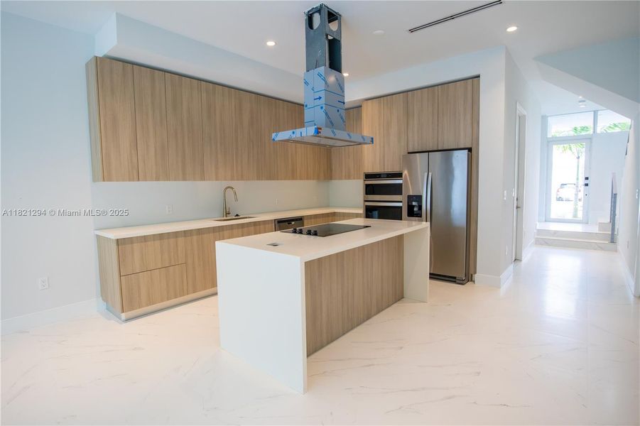 Furnished interior view inside a new home in , Miami (Image 7).