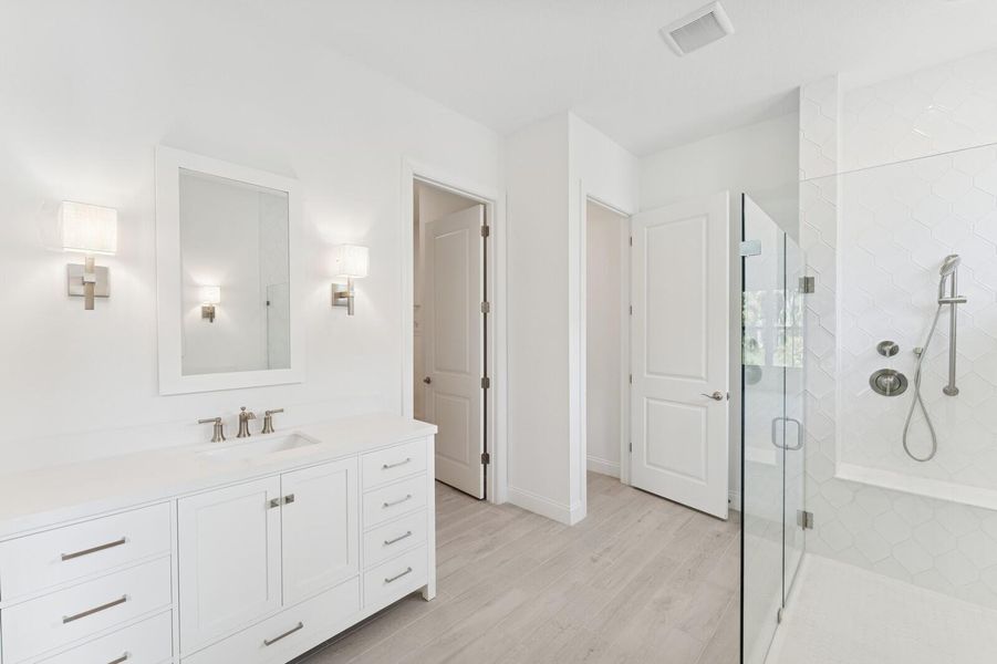 Furnished interior view inside a new home in , Port St. Lucie (Image 7). Furnished interior view inside a new home in , Port St. Lucie (Image 7).