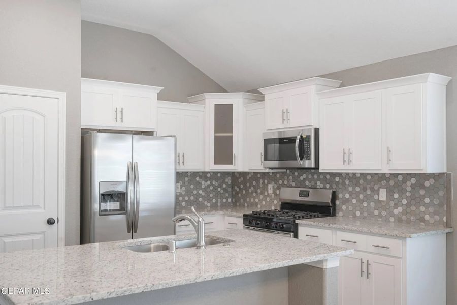 Representative furnished interior of a home built from the Adam 1600SF by Saratoga Homes in Crossland, El Paso (Image 4).