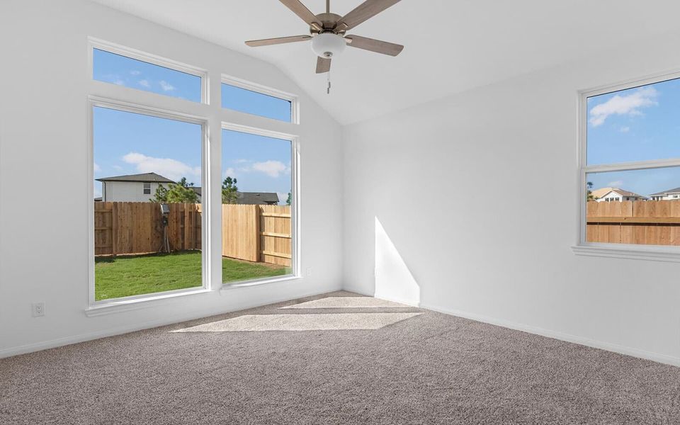 Representative unfurnished interior of a home built from the Norwich by Brookfield Residential in 50' Traditional Homes at Elyson, Katy (Image 13). Representative unfurnished interior of a home built from the Norwich by Brookfield Residential in 50' Traditional Homes at Elyson, Katy (Image 13).