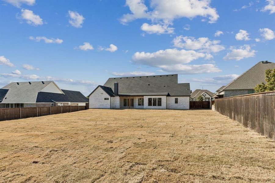 Exterior details and patio area of a home in , Weatherford (Image 3). Exterior details and patio area of a home in , Weatherford (Image 3).
