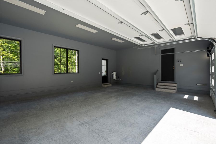 3 car garage