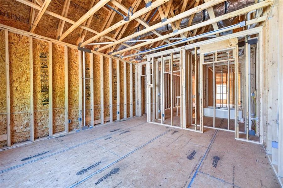 In-progress construction of a new home in , Statham, GA (Image 16).