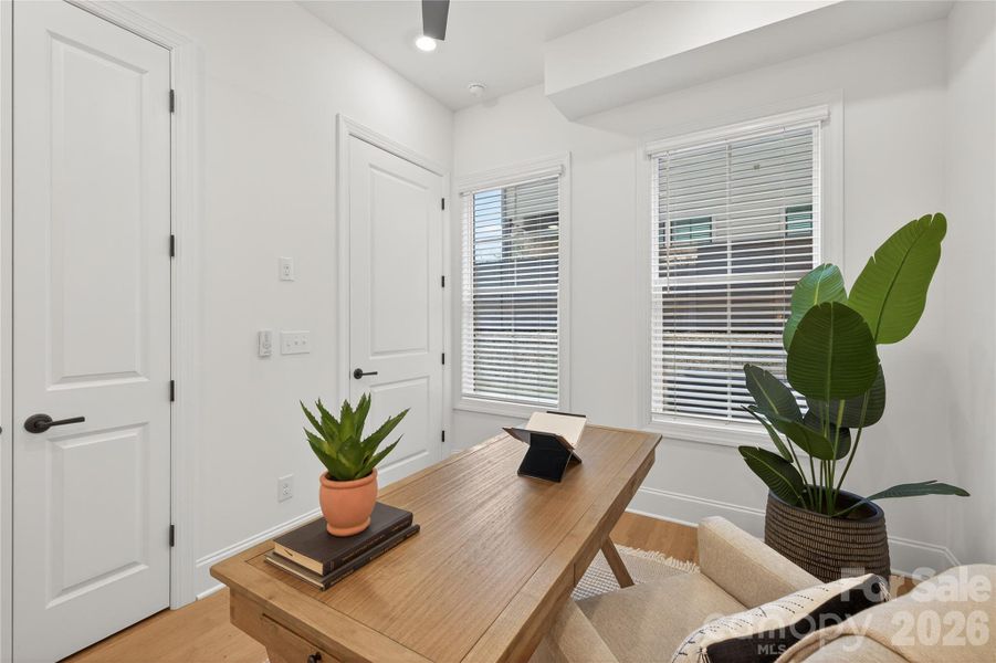 Furnished interior view inside a new home in , Charlotte (Image 6).