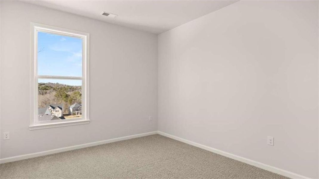 Spacious, unfurnished interior of a new home in Water Oak Estates, Lawrenceville (Image 19). Spacious, unfurnished interior of a new home in Water Oak Estates, Lawrenceville (Image 19).