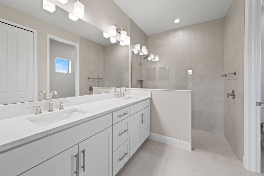 Furnished interior view inside a new home in Verandah, Fort Myers (Image 11).