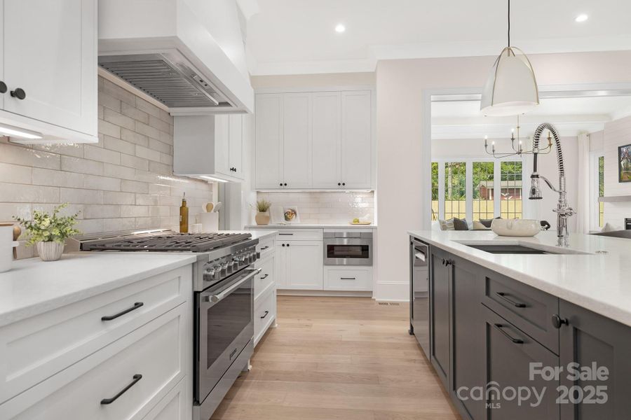 Furnished interior view inside a new home in , Charlotte (Image 15).