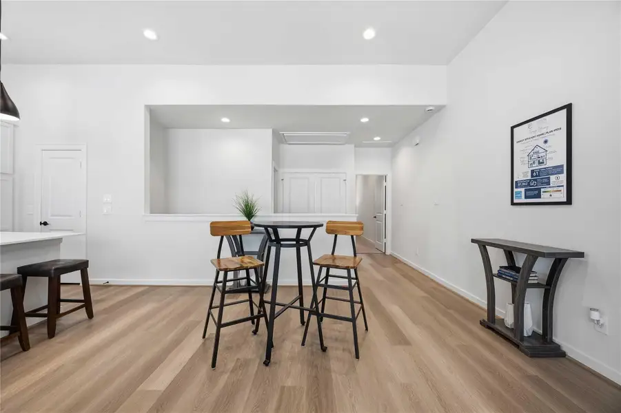 Furnished interior view inside a new home in Fulton Crossing, Houston (Image 6).