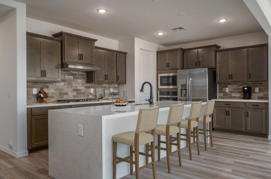 Representative furnished interior of a home built from the Willow by William Ryan Homes in Alta Vida at Westpark, Buckeye (Image 27).