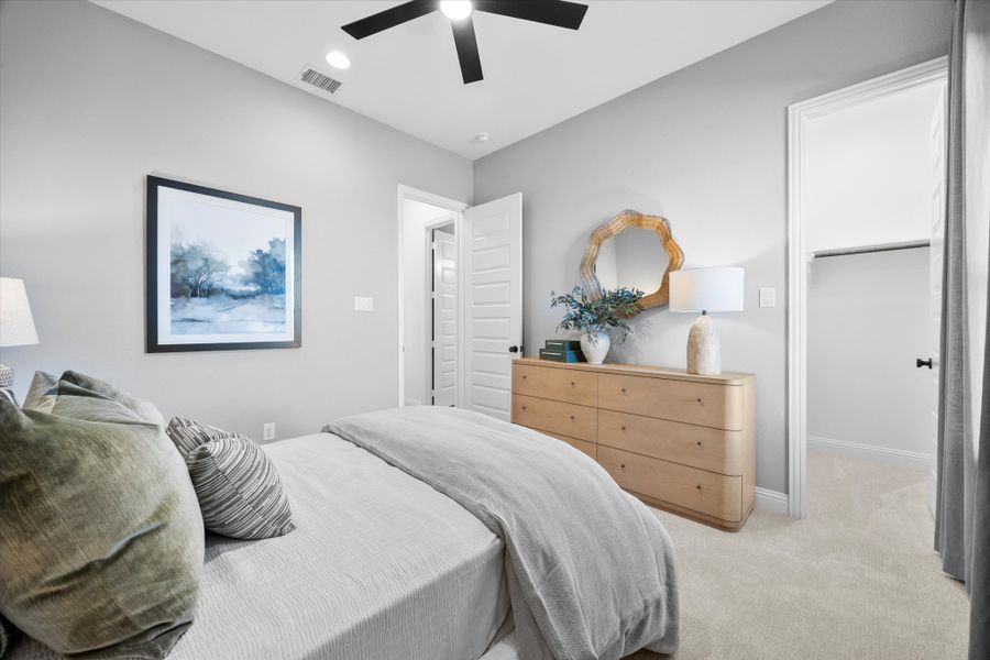 Furnished interior view inside a new home in Brookshire at Legacy Hills, Celina (Image 10).
