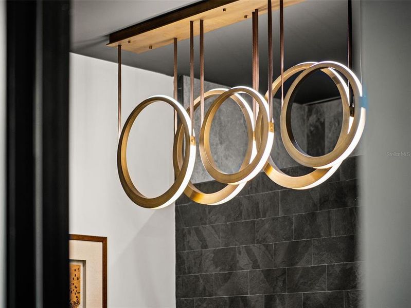 Close-up of interior finishes inside a home in , Orlando (Image 56).