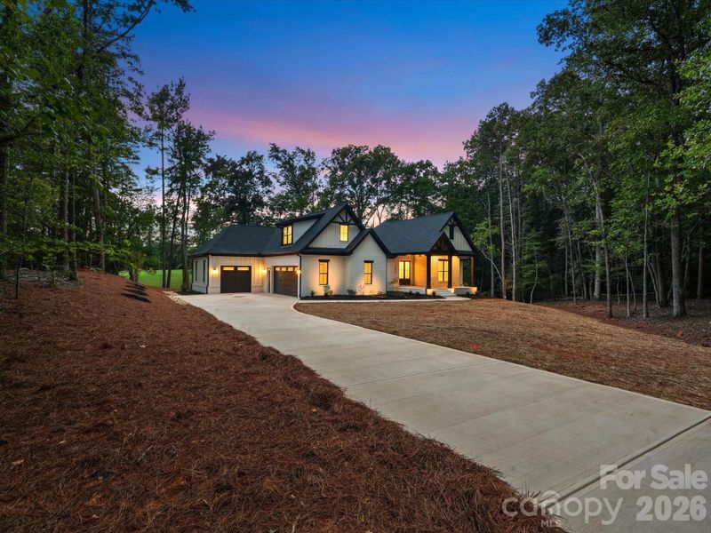Front exterior of a new home in , Mount Gilead, NC, highlighting curb appeal (Image 29). Front exterior of a new home in , Mount Gilead, NC, highlighting curb appeal (Image 29).