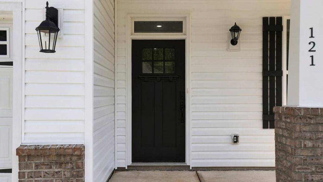 Exterior details and patio area of a home in Briargate, Fountain Inn (Image 3). Exterior details and patio area of a home in Briargate, Fountain Inn (Image 3).