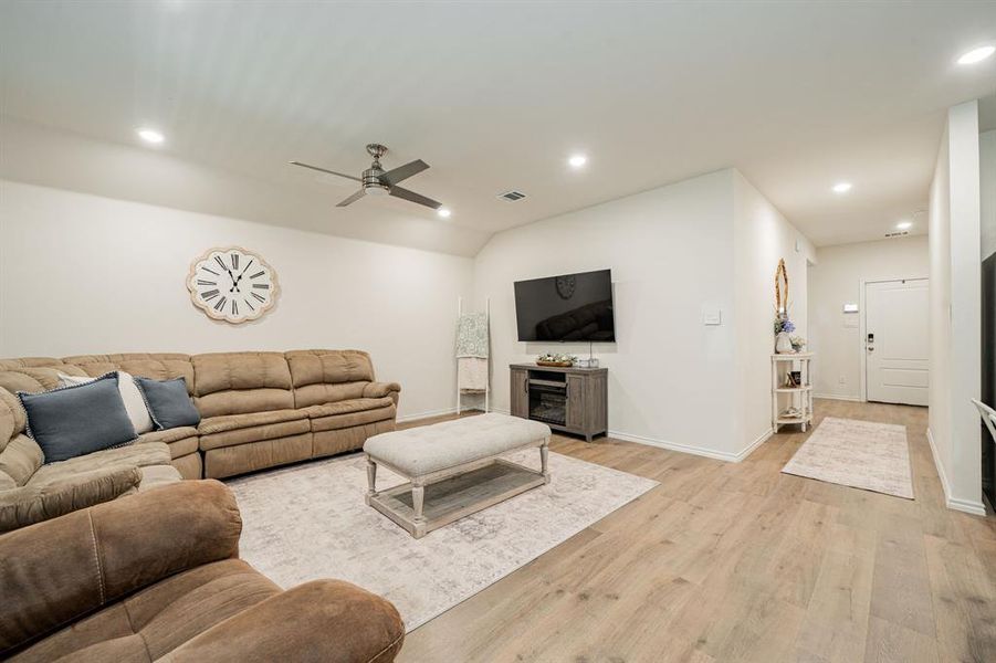 entry hallway to living room entry hallway to living room