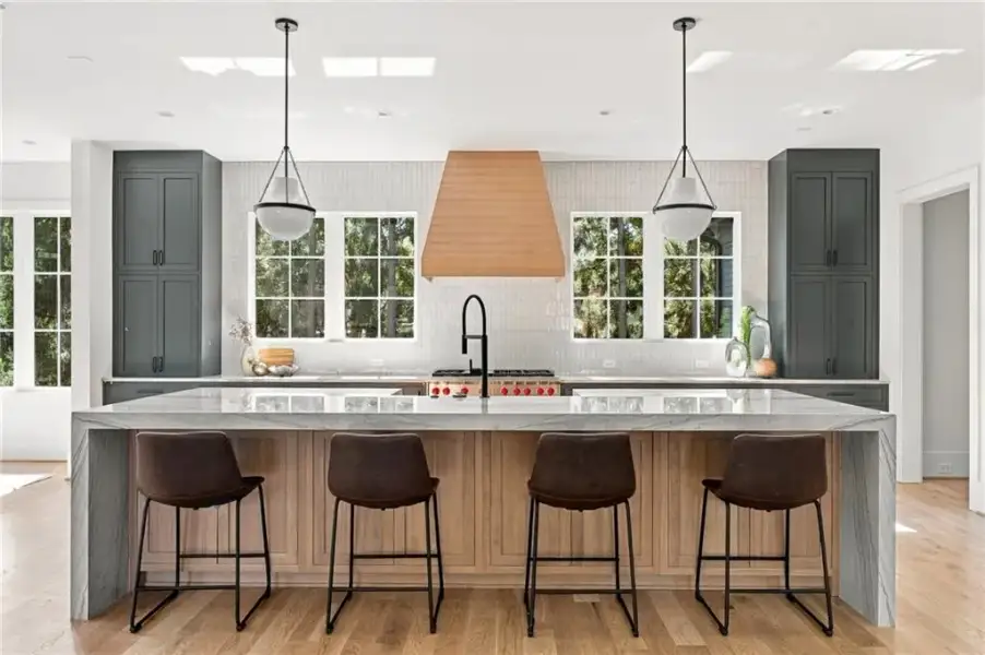 Furnished interior view inside a new home in , Atlanta (Image 13).