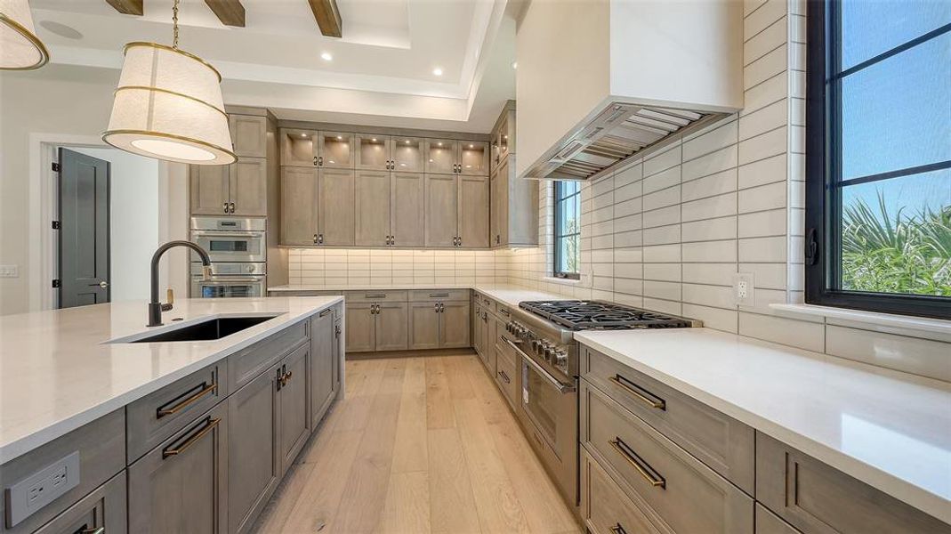 Furnished interior view inside a new home in , Longboat Key (Image 16).