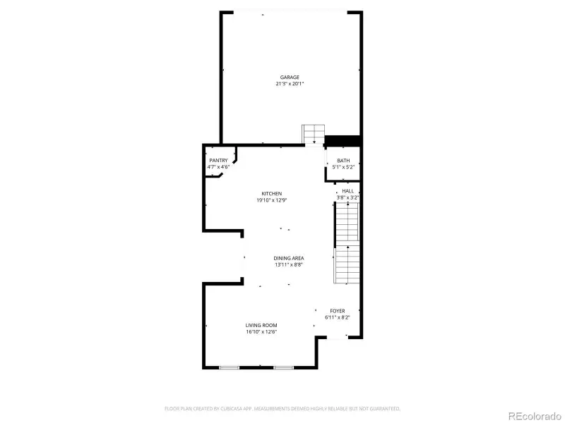 2D floor plan layout of this home in , Colorado Springs, CO (Image 3). 2D floor plan layout of this home in , Colorado Springs, CO (Image 3).