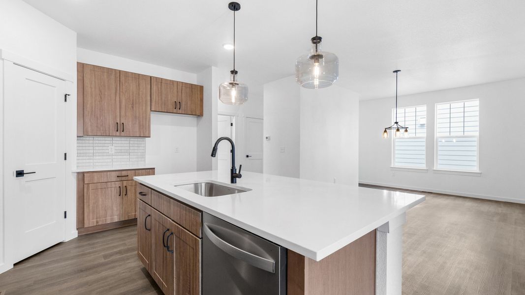 Furnished interior view inside a new home in Timnath Lakes, Timnath (Image 6).