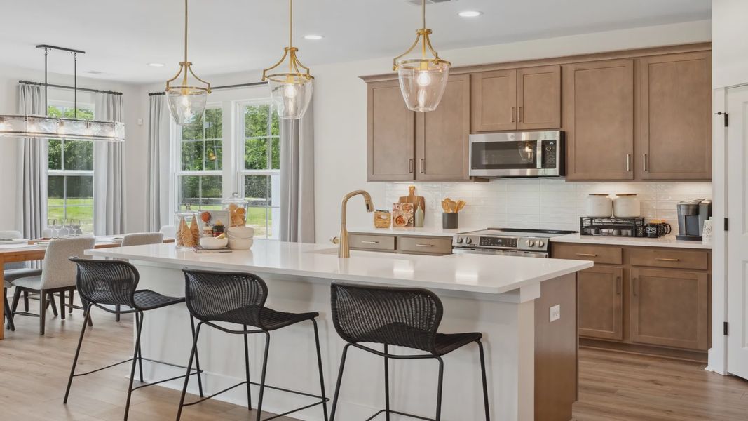 Furnished interior view inside a new home in Creekside at Andrews, Summerville (Image 5).
