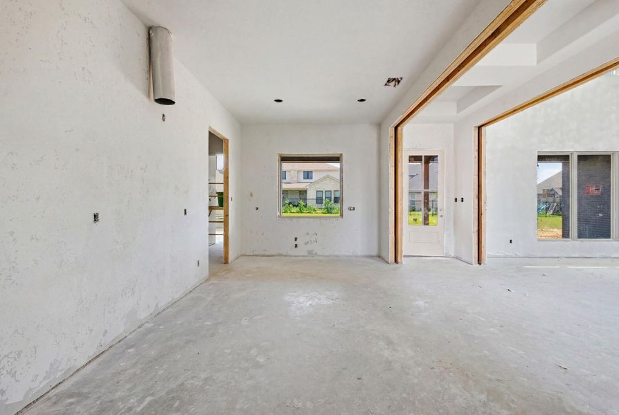 In-progress construction of a new home in , College Station, TX (Image 13).