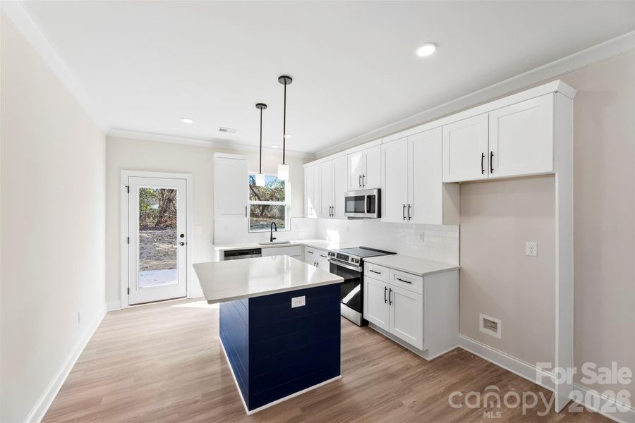 Furnished interior view inside a new home in , East Spencer (Image 6).