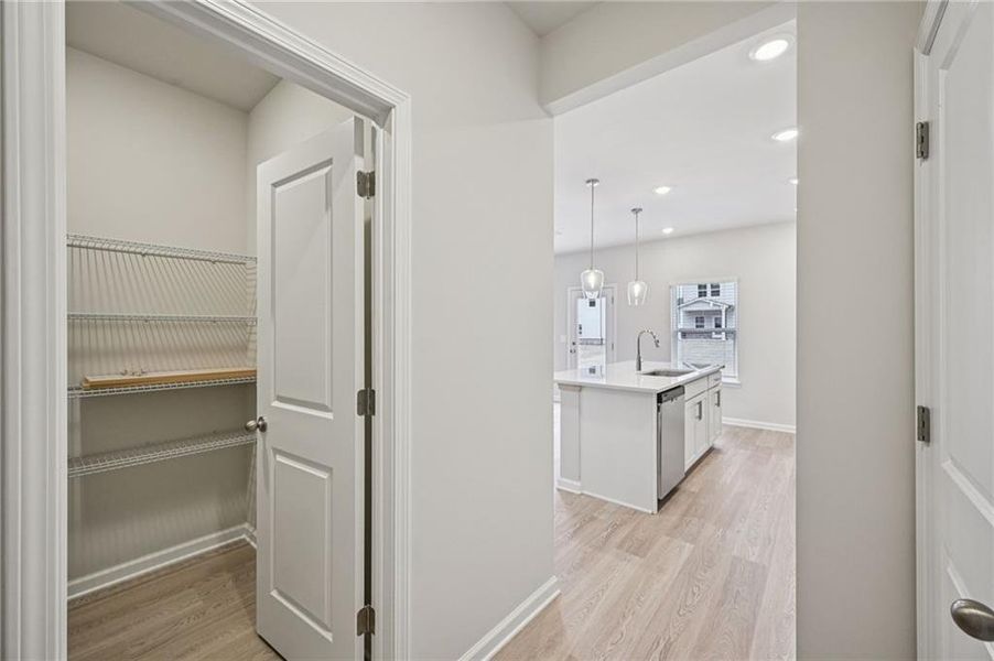 Furnished interior view inside a new home in Parkside at Grayson, Grayson (Image 12). Furnished interior view inside a new home in Parkside at Grayson, Grayson (Image 12).