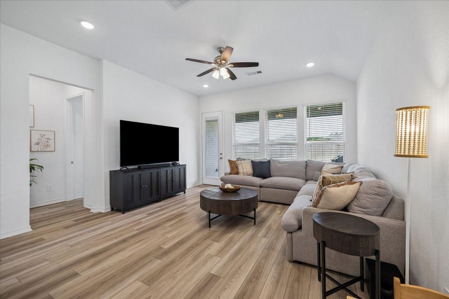 Furnished interior view inside a new home in Montgomery Bend, Montgomery (Image 11).