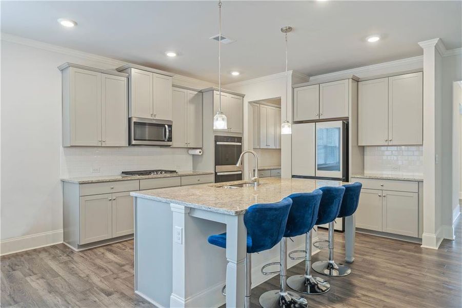 Furnished interior view inside a new home in Tributary Village, Douglasville (Image 11).