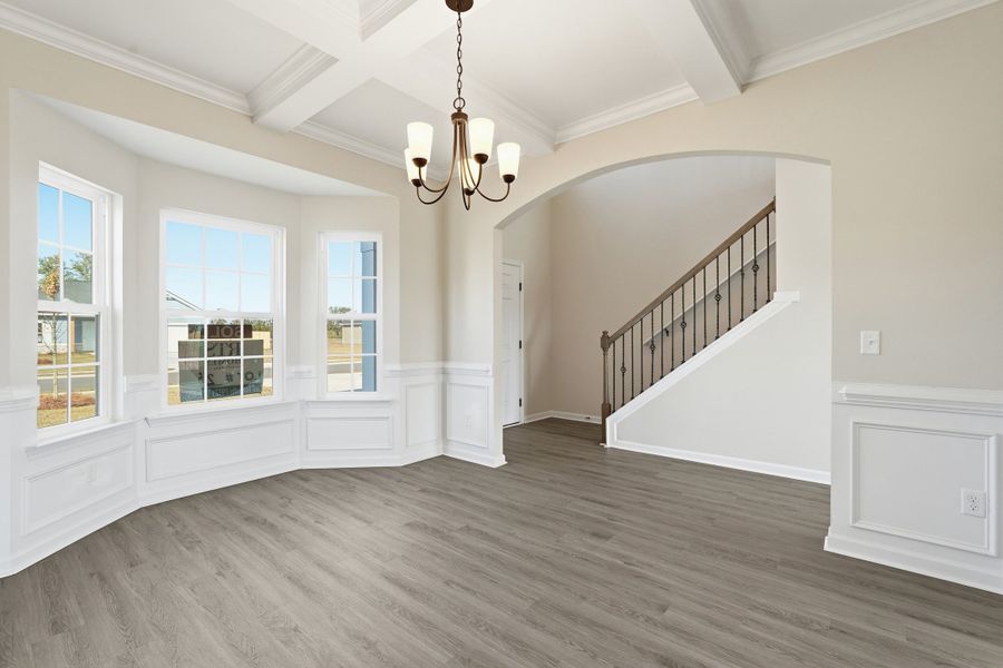 Representative unfurnished interior of a home built from the The Chatman by RTS Homes in The Gardens at 15 West, Hinesville (Image 23).