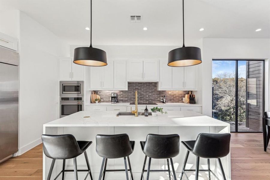 Furnished interior view inside a new home in , Graford (Image 17). Furnished interior view inside a new home in , Graford (Image 17).