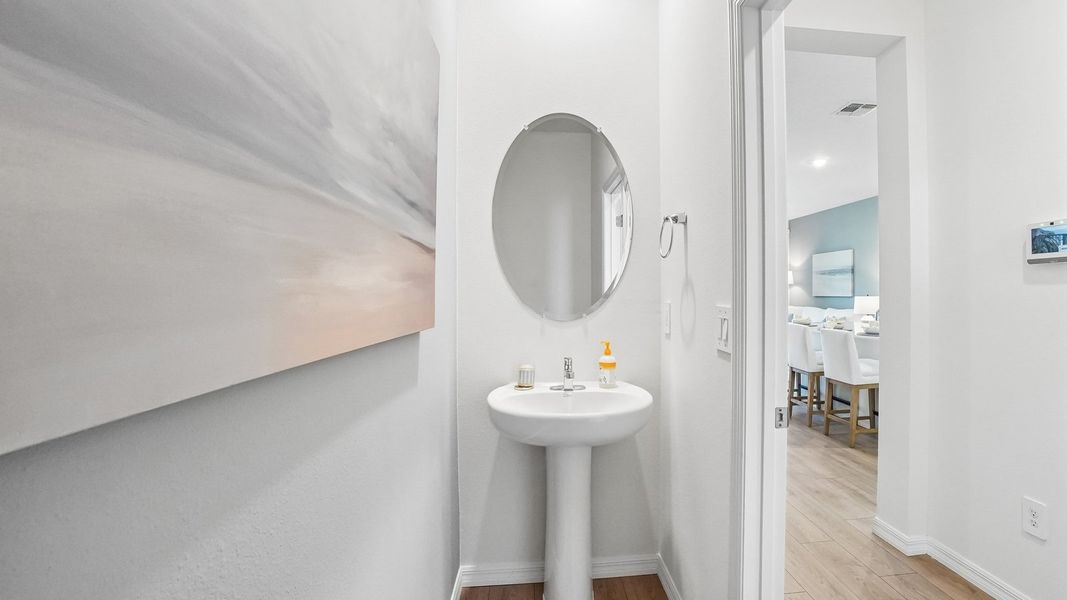 Representative furnished interior of a home built from the Ballantyne by D.R. Horton in Angeline Townhomes, Land O' Lakes (Image 32).