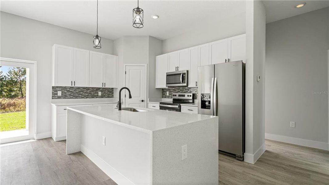 Furnished interior view inside a new home in , Ocala (Image 5).