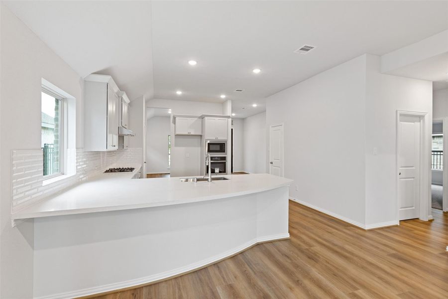 Furnished interior view inside a new home in Sunterra, Katy (Image 11). Furnished interior view inside a new home in Sunterra, Katy (Image 11).