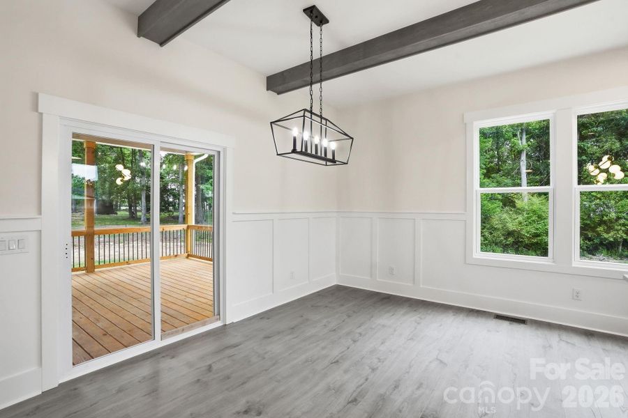 Spacious, unfurnished interior of a new home in , Marshville (Image 23).