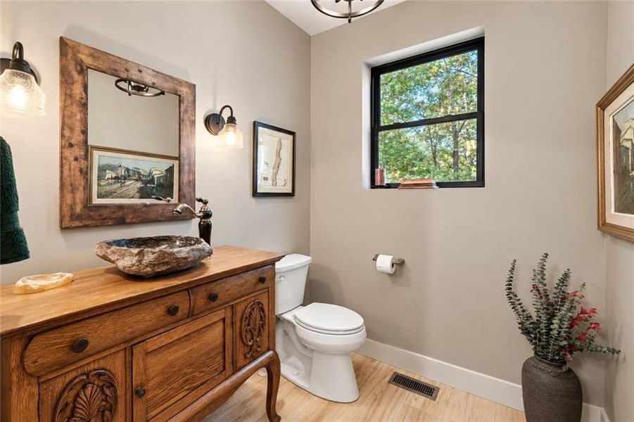 Furnished interior view inside a new home in , Ellijay (Image 18).