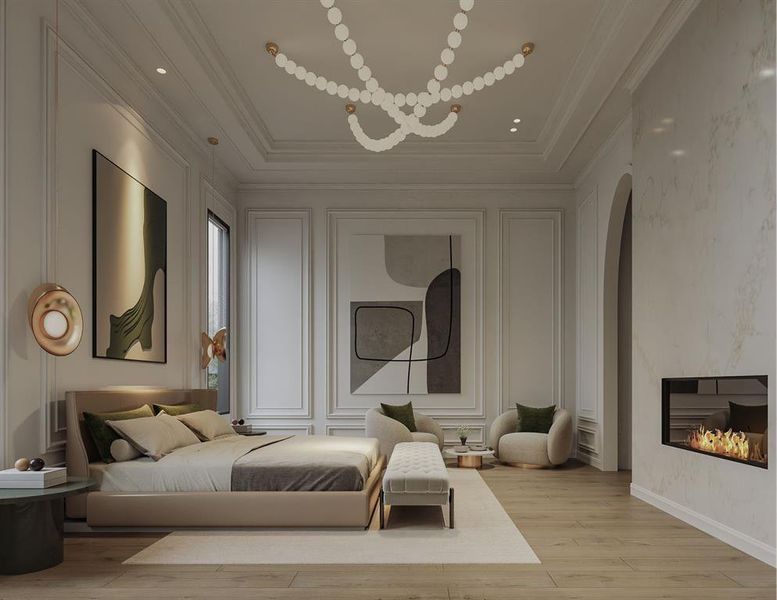 Furnished interior view inside a new home in , Southlake (Image 14). Furnished interior view inside a new home in , Southlake (Image 14).