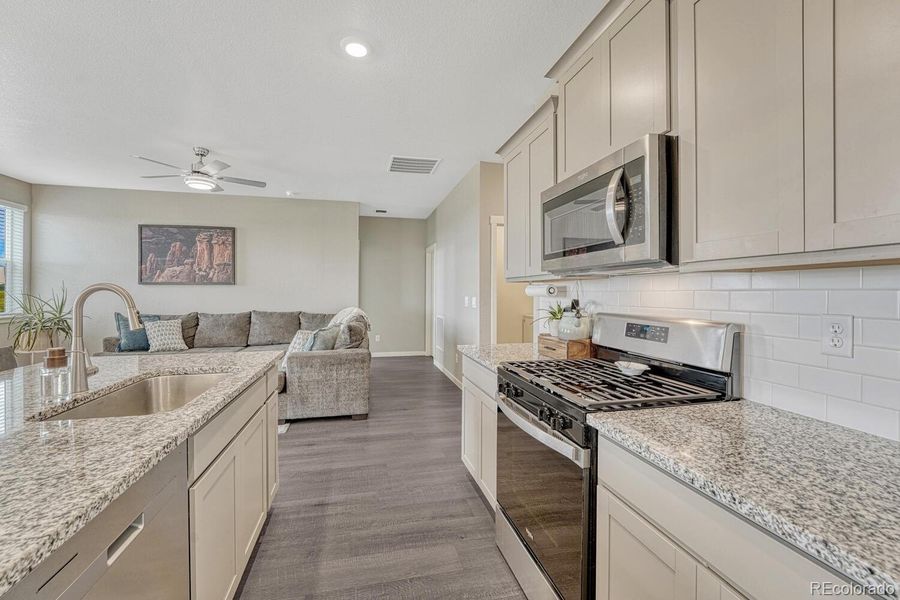 Furnished interior view inside a new home in Spring Valley Ranch, Elizabeth (Image 12).