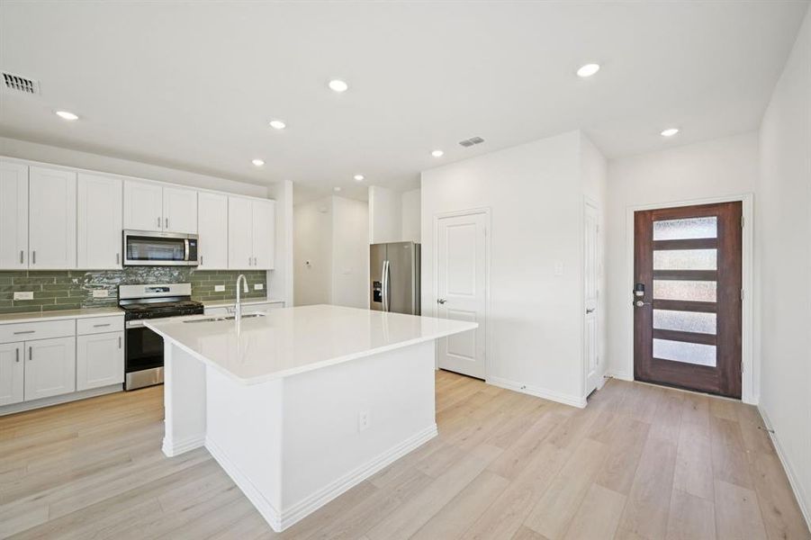 Furnished interior view inside a new home in Eastridge - Spring Series, McKinney (Image 10).