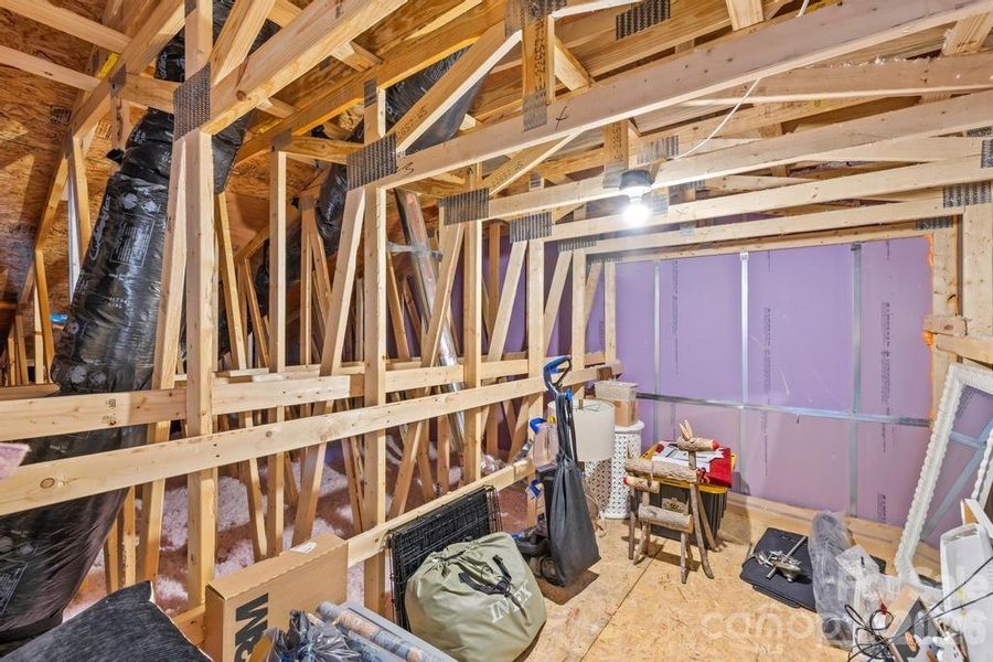 In-progress construction of a new home in , Troutman, NC (Image 29).