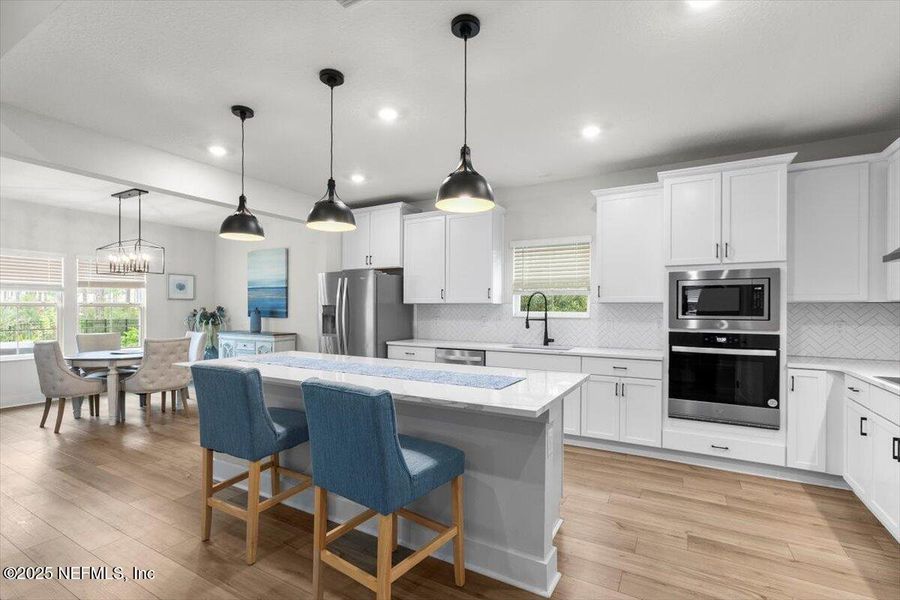 Furnished interior view inside a new home in , Hilliard (Image 21).