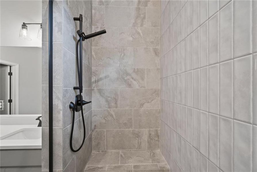 Close-up of interior finishes inside a home in , Loganville (Image 16).