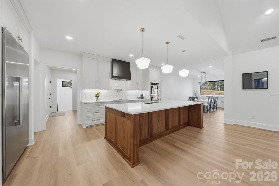 Furnished interior view inside a new home in , Hickory (Image 5).