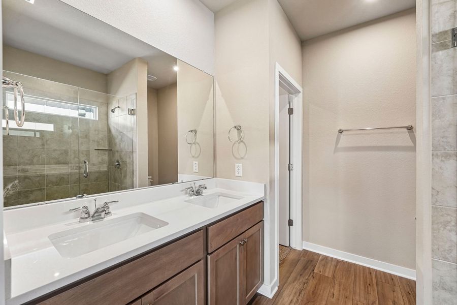 Furnished interior view inside a new home in Hillside Village, Temple (Image 6).