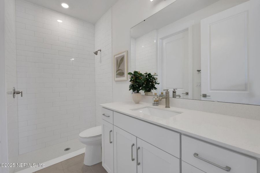 Furnished interior view inside a new home in North Beach Townhomes, Jacksonville Beach (Image 4).