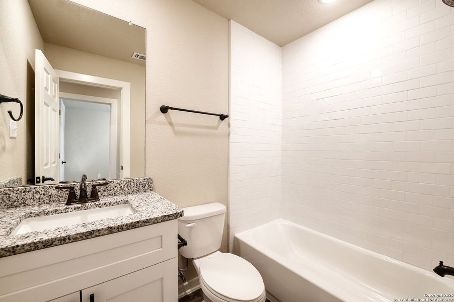 Furnished interior view inside a new home in , San Antonio (Image 7).