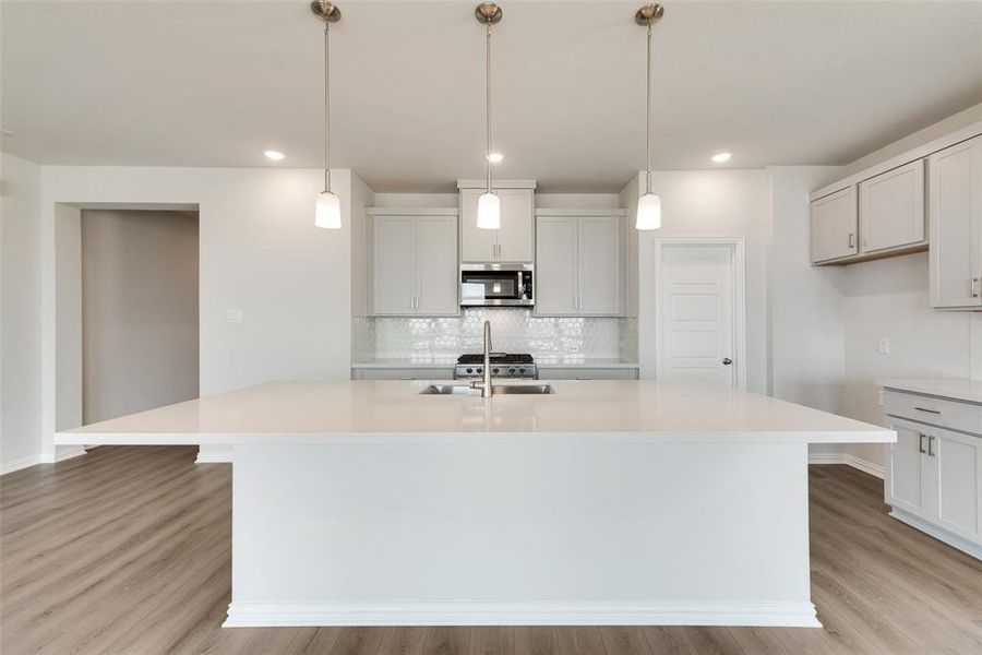 Furnished interior view inside a new home in Sutton Fields, Celina (Image 5).