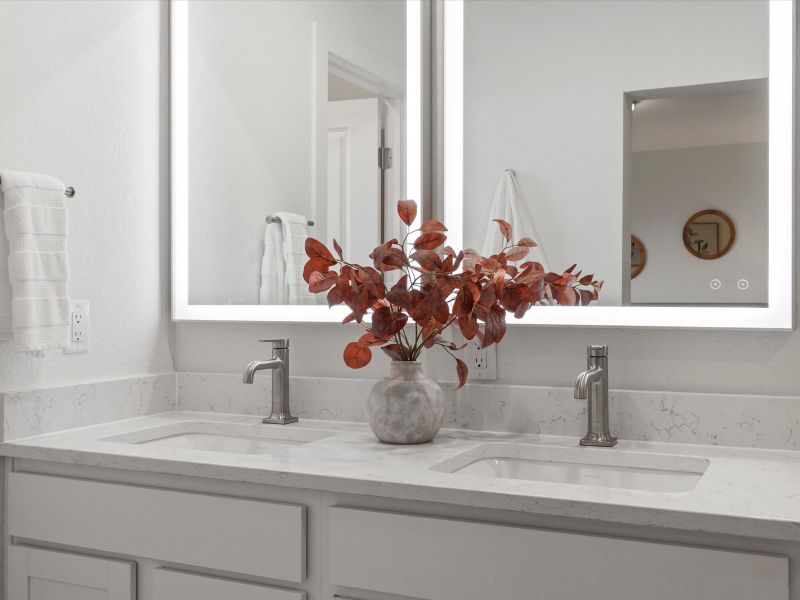 Close-up of interior finishes inside a home in The Commons at Victory Ridge, Colorado Springs (Image 5).